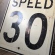 画像7: Vintage Road Sign SPEED 30 (S393)  (7)