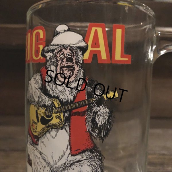 画像5: Vintage Disney Country Bear Jamboree BIG AL Glass Mug (S398) (5)