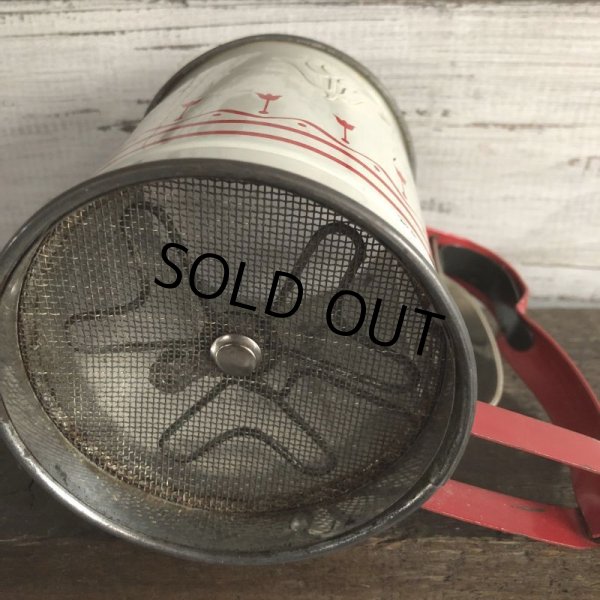 画像8: 50s Vintage Hand-I-Sift Flour Sifter tulip (S409) (8)