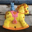 画像4: 80s Vintage Mattel Rocking Horse Toy (S403) (4)