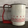 画像1: 50s Vintage Hand-I-Sift Flour Sifter tulip (S409) (1)