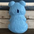 画像2: Vintage Blue Bear Bank (S405) (2)