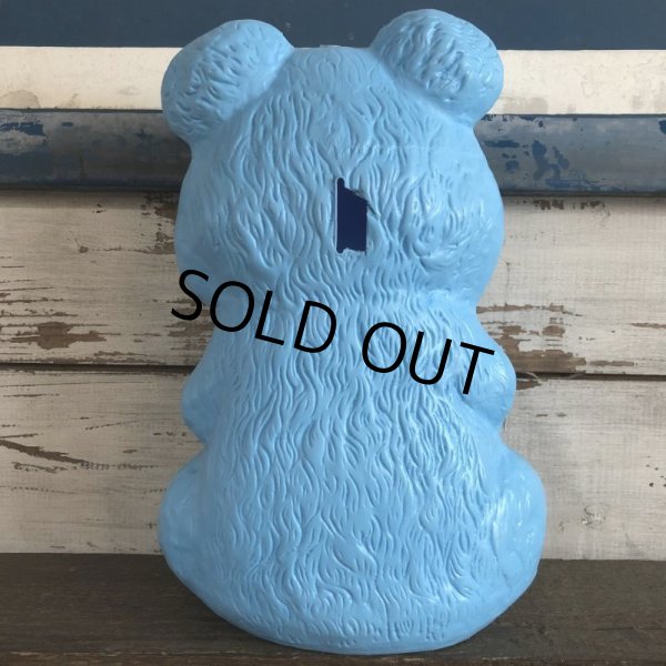 画像2: Vintage Blue Bear Bank (S405) (2)