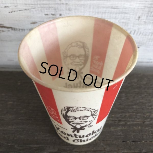 画像4: Vintage Wax Paper Cup KFC Kentucky Fried Chicken (S418) (4)