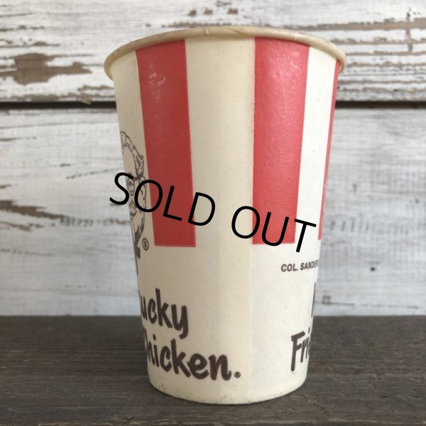 画像3: Vintage Wax Paper Cup KFC Kentucky Fried Chicken (S418) (3)