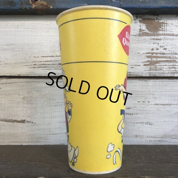 画像6: Vintage Wax Paper Cup Dairy Queen Dennis The Menace (S412) (6)