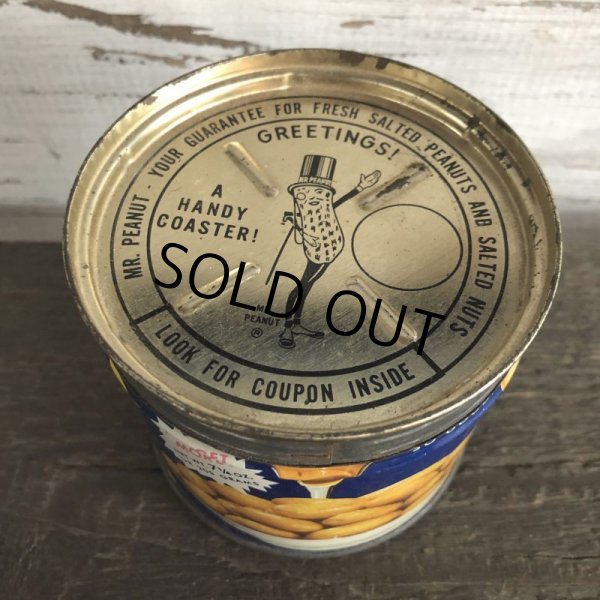画像6: Vintage Planters Mr Peanuts Can W/Handy Coaster (S423) (6)