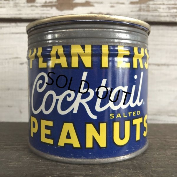 画像2: Vintage Planters Mr Peanuts Can W/Handy Coaster (S423) (2)