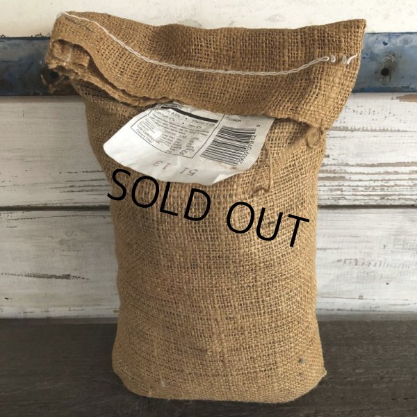 画像3: Vintage Planters Mr Peanuts Burlap Bag ROASTED PEANUTS 1LB (S422) (3)
