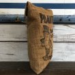 画像2: Vintage Planters Mr Peanuts Burlap Bag ROASTED PEANUTS 1LB (S422) (2)