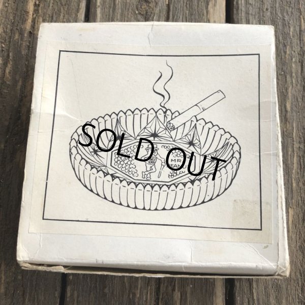 画像2: Vintage Planters Mr Peanuts Glass Ashtray W/Box (S430) (2)