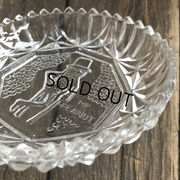 画像6: Vintage Planters Mr Peanuts Glass Ashtray W/Box (S430) (6)