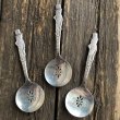 画像1: Vintage Planters Mr Peanuts CARLTON SILVER PLATE Spoon (S427) (1)