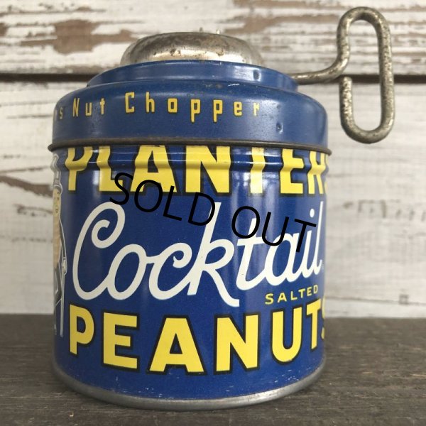 画像8: Vintage Planters Mr Peanuts Can W/Nut Chopper (S423) (8)