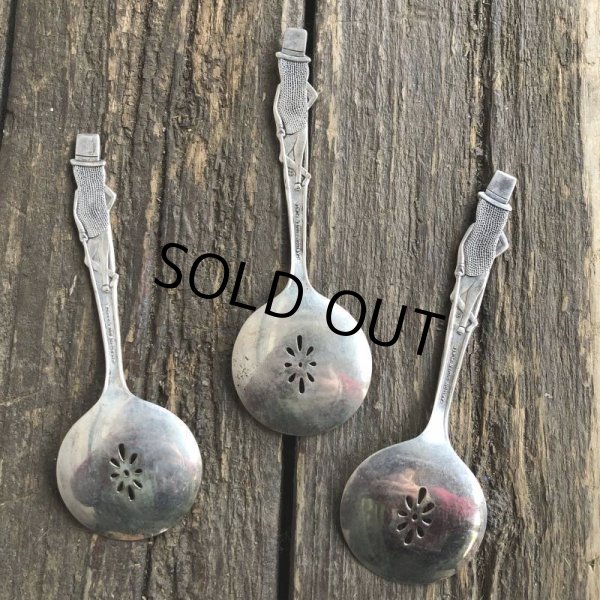 画像2: Vintage Planters Mr Peanuts CARLTON SILVER PLATE Spoon (S427) (2)