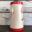 画像2: Vintage Budweiser Plastic Thermo-Serv  Beer Stein Mug BAD MAN (S429) (2)