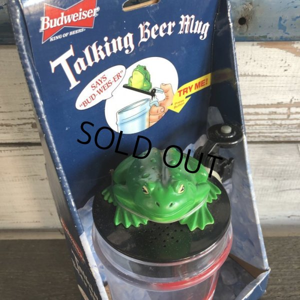 画像6: Vintage Budweiser Talking Frog Beer Mug  "Bud-Weis-Er"  (S431) (6)