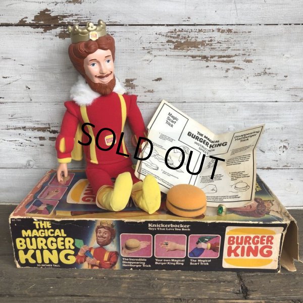 画像7: Vintage Knicker bocker The MAGICAL BURGER KING (S432) (7)