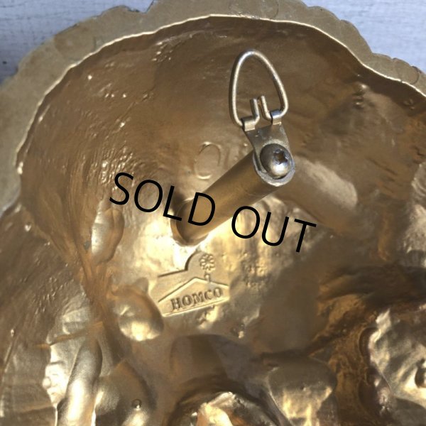 画像4: 70s Vintage Homco Wall Deco Gold Lion (S434)  (4)