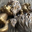 画像6: 70s Vintage Homco Wall Deco Gold Lion (S434)  (6)