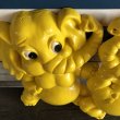 画像2: 70s Vintage Homco Wall Deco Yellow Elephant (S433)  (2)