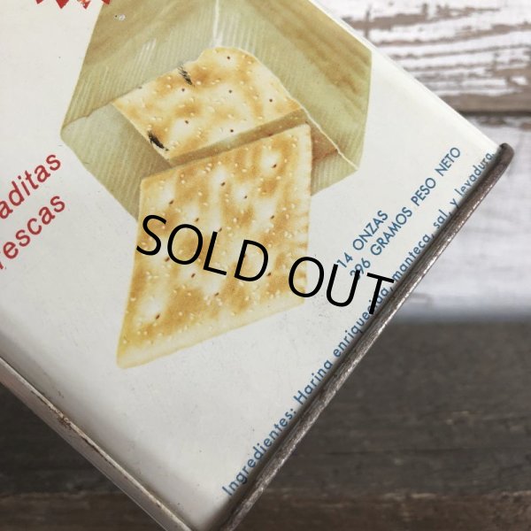 画像8: Vintage Can NABISCO Premium Saltine CRACKERS 14oz (S439) (8)