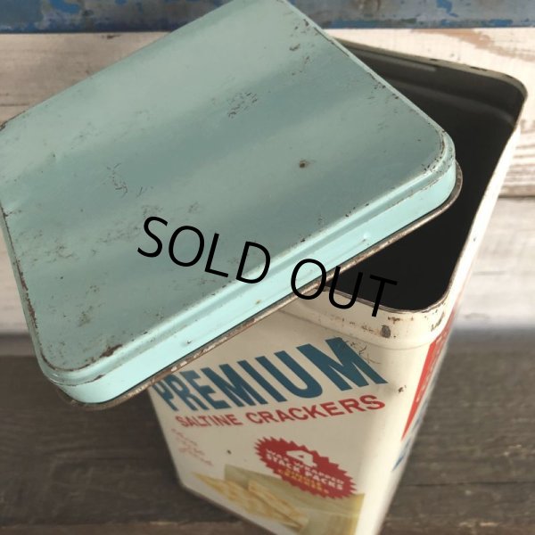 画像9: Vintage Can NABISCO Premium Saltine CRACKERS 14oz (S439) (9)