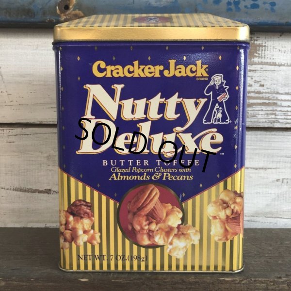 画像2: Vintage Cracker Jack Nutty Deluxe Can (S437) (2)