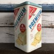 画像2: Vintage Can NABISCO Premium Saltine CRACKERS 14oz (S439) (2)