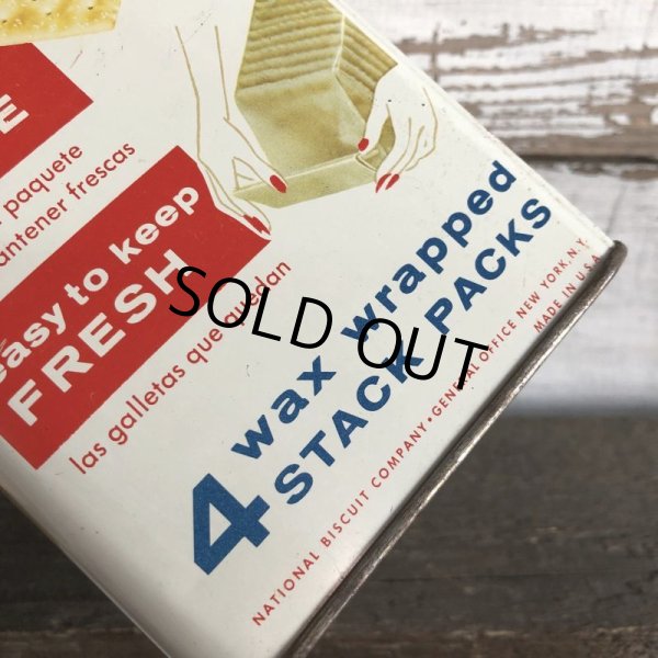 画像7: Vintage Can NABISCO Premium Saltine CRACKERS 14oz (S439) (7)