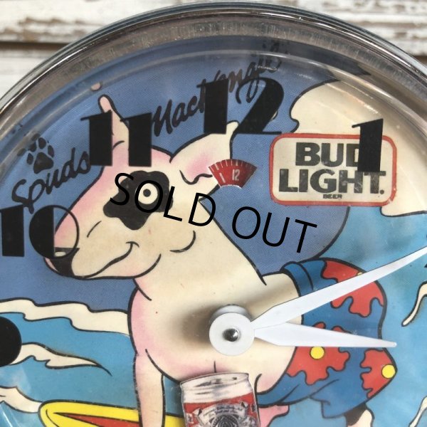 画像6: 80s Spuds MacKenzie Bud Light Alarm Clock Budweiser (S443) (6)