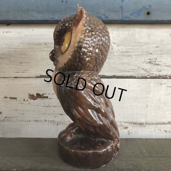画像4: Vintage Owl Candle (S451) (4)
