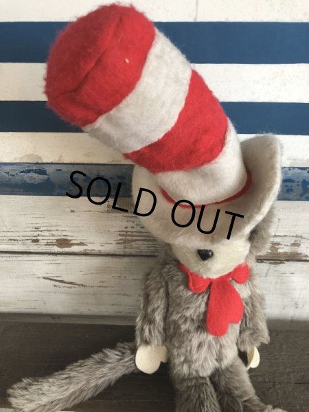 画像2: 70s Vintage Eden Dr. Seuss Cat in the Hat 60cm (S446) (2)