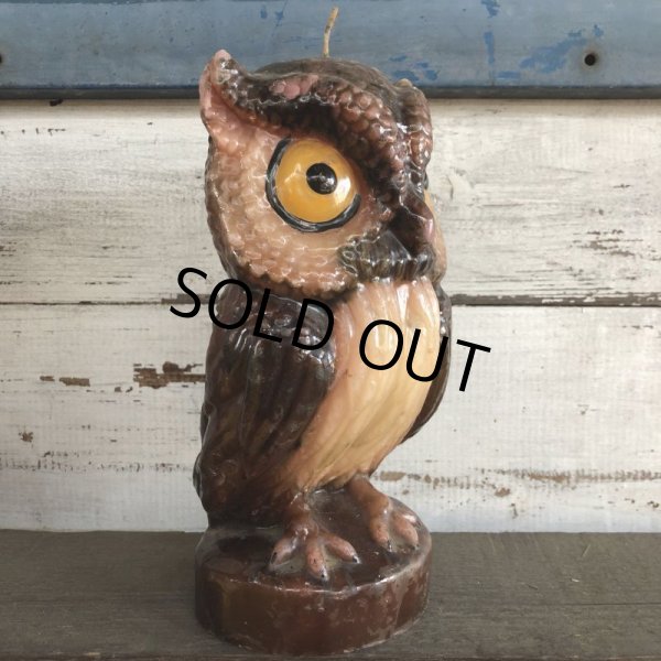 画像2: Vintage Owl Candle (S451) (2)
