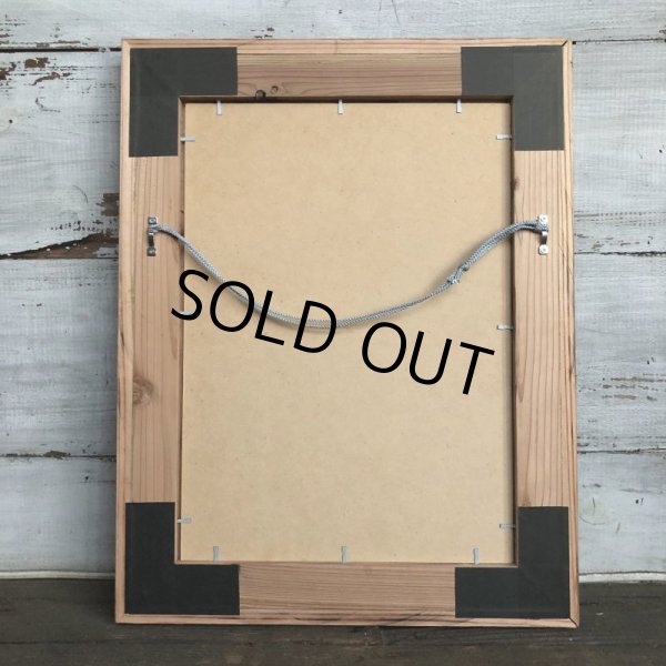 画像9: 40s Vintage SHELL Advertising W/Frame (S449) (9)