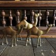 画像8: Vintage Brass Camel Set (S450) (8)