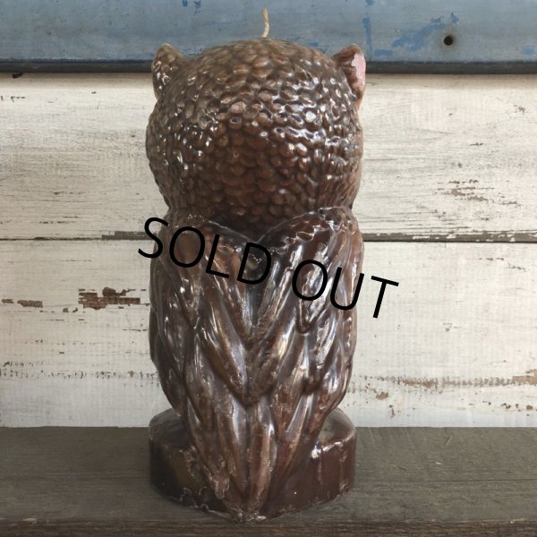 画像3: Vintage Owl Candle (S451) (3)