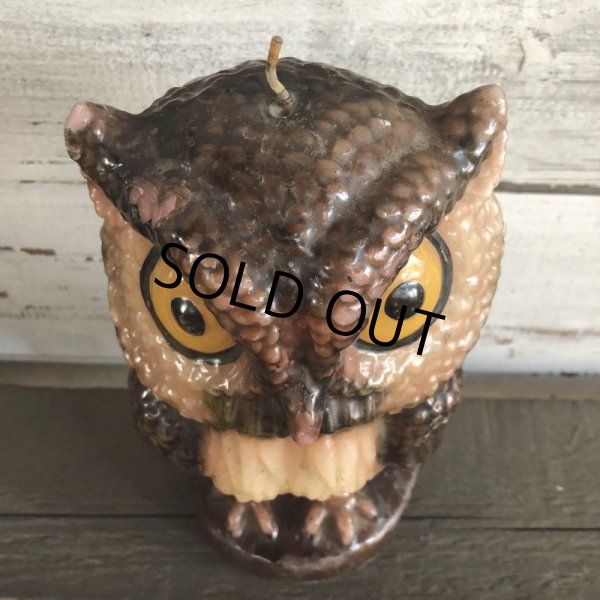 画像6: Vintage Owl Candle (S451) (6)