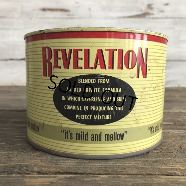 画像4: Vintage Cigar Tabacco Can REVELATION (S462)   (4)
