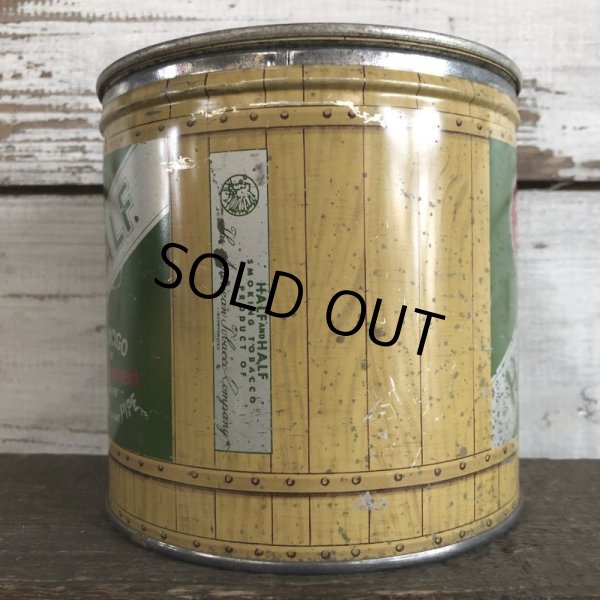 画像2: Vintage Cigarette Tabacco Can  Burley and Bright HALF & HALF (S456)   (2)