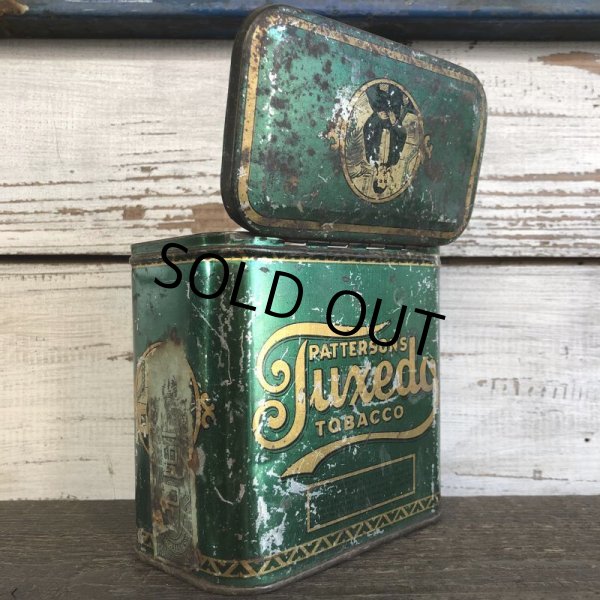 画像5: Vintage Cigar Tabacco Can PATTERSONS Tuxedo TOBACCO (S466)   (5)