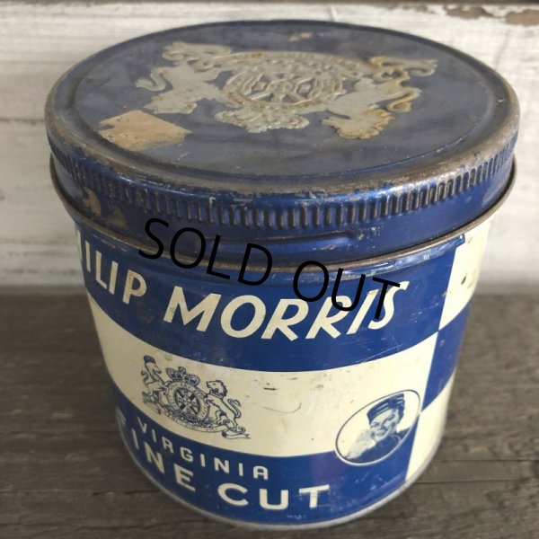 画像3: Vintage Cigar Tabacco Can PHILIP MORRIS (S459)   (3)