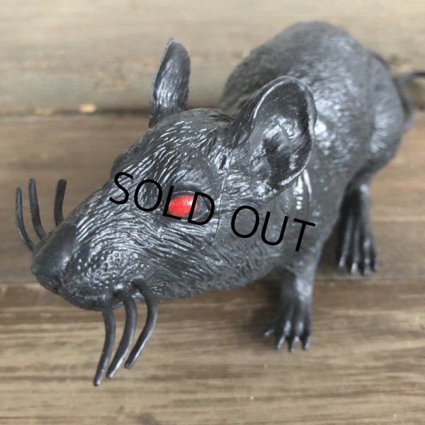 画像6: Vintage Halloween Scary Monster Black Rat (S470) (6)