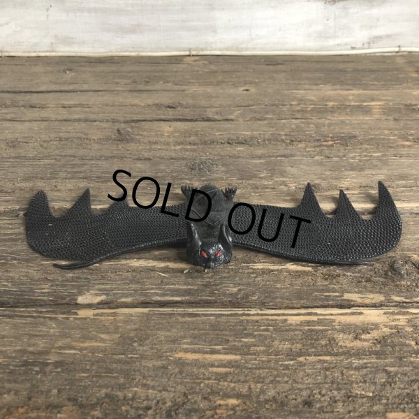 画像2: Vintage Halloween Scary Monster Mini Black Bat (S474) (2)