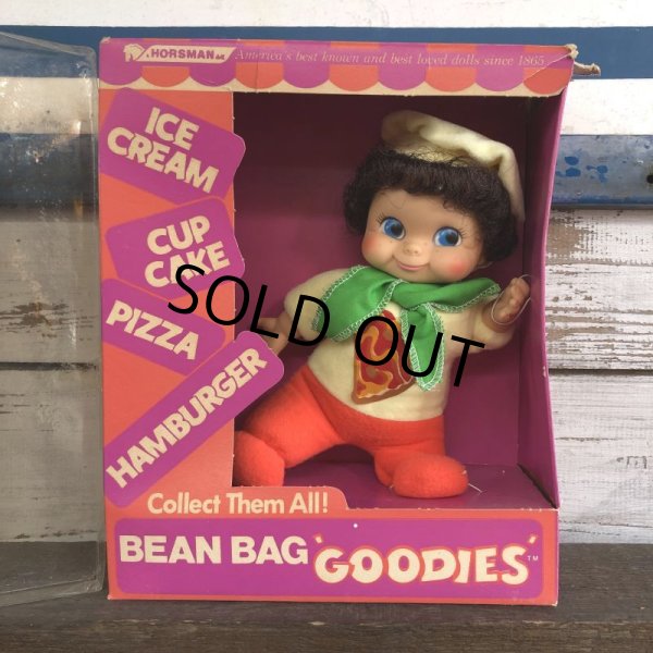 画像2: 60s Vintage Horsman Bean Bag Goodies PIZZA Doll (S480)  (2)