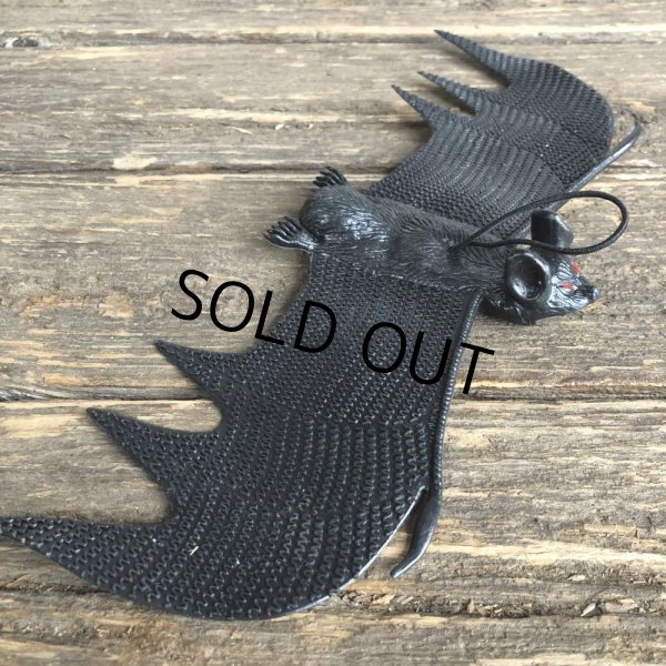 画像4: Vintage Halloween Scary Monster Mini Black Bat (S474) (4)