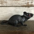 画像4: Vintage Halloween Scary Monster Black Rat (S470) (4)