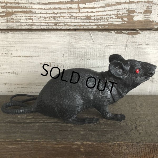 画像4: Vintage Halloween Scary Monster Black Rat (S470) (4)