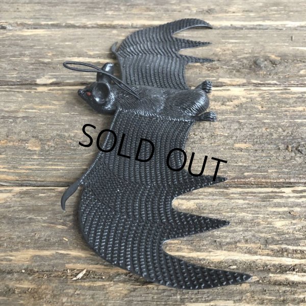 画像5: Vintage Halloween Scary Monster Mini Black Bat (S474) (5)