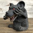 画像1: Vintage Halloween Scary Monster Black Mouse Super Rat (S472) (1)